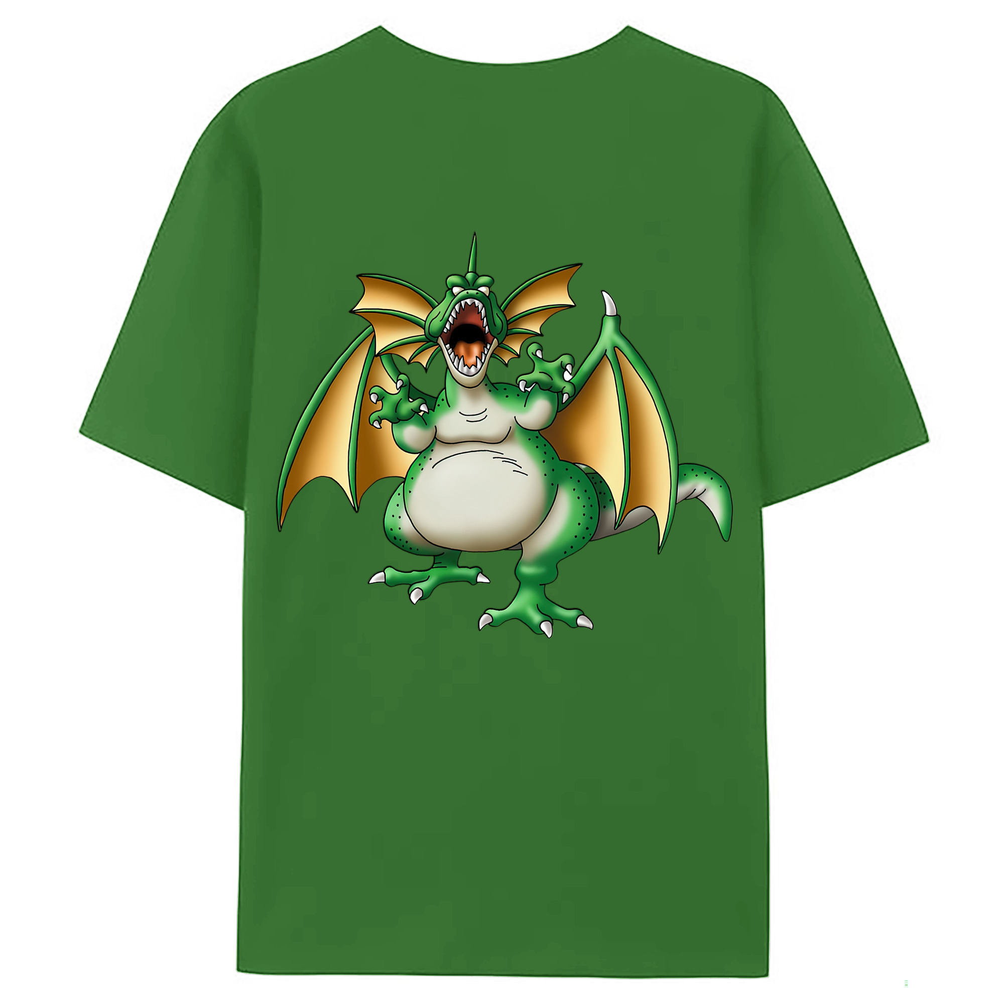 （画像用） ドラゴンクエスト Doragon Kuesuto Dragon Quest レディース半袖Tシャツ(バックプリント)